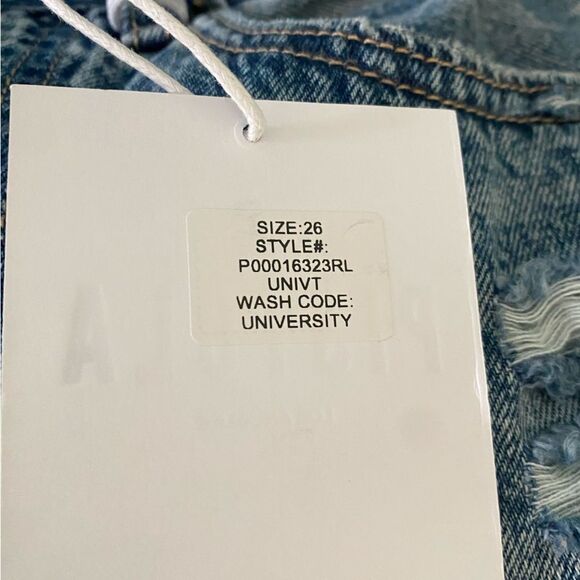 NEW Pistola Cassie Crop Super High Rise Straight in University Wash Size: 26 - Picture 8 of 8